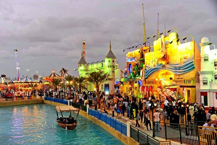 Discover a world of flavors and entertainment at Global Village where diverse cuisines and lively cultural displays create an unforgettable experience for families and travelers alike.